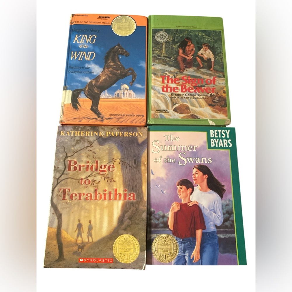 Newbury Award Books for Children-Bundle of 4